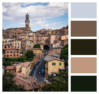 Italy Siena City Tourism Image